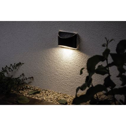 Paulmann 94233 - LED/0,05W IP44 Solární nástěnné svítidlo ELLIOT 1,2V