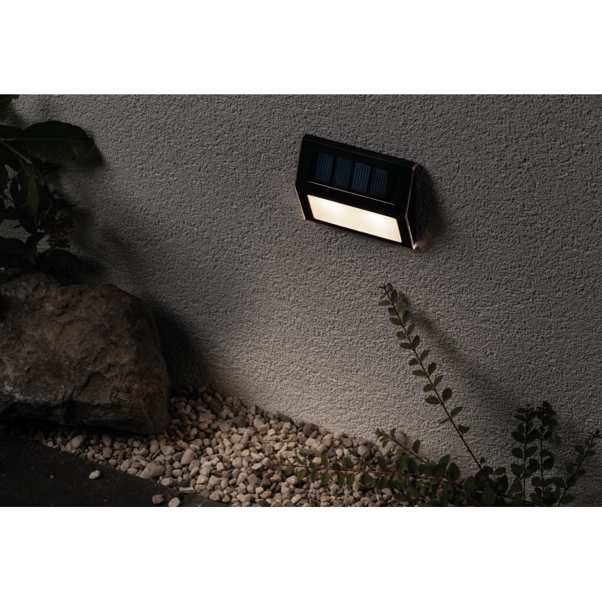Paulmann 94234 - LED/0,05W IP44 Venkovní solární svítidlo se senzorem DAYTON 1,2V 400 mAh