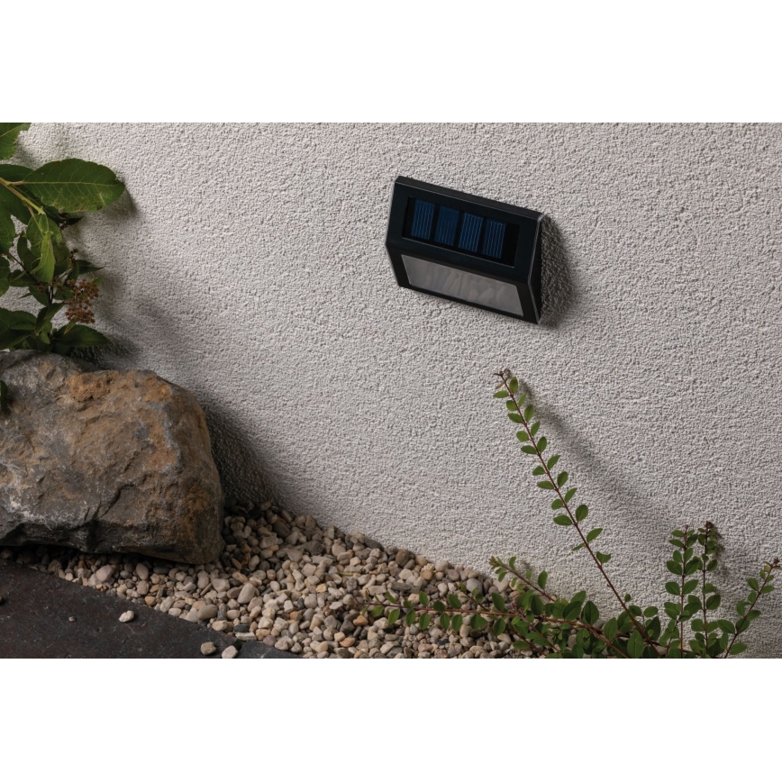 Paulmann 94234 - LED/0,05W IP44 Venkovní solární svítidlo se senzorem DAYTON 1,2V 400 mAh