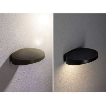 Paulmann 94246 - LED/1,2W IP44 Venkovní solární svítidlo se senzorem RYSE 3,7V 1800 mAh