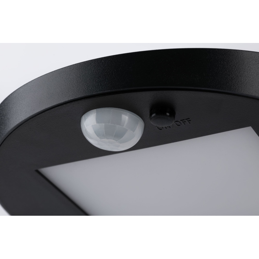 Paulmann 94249 - LED/1,2W IP44 Venkovní solární lampa se senzorem RYSE 3,7V 1800 mAh