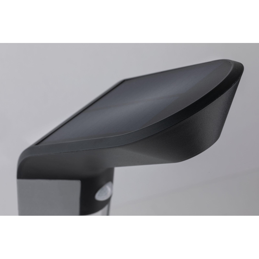 Paulmann 94252 - LED/1,2W IP44 Solární venkovní lampa se senzorem SOLEY 3,7V 1800 mAh