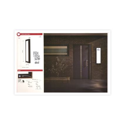 Paulmann 94257_1 - LED/19W IP44 Venkovní stropní svítidlo se senzorem 230V