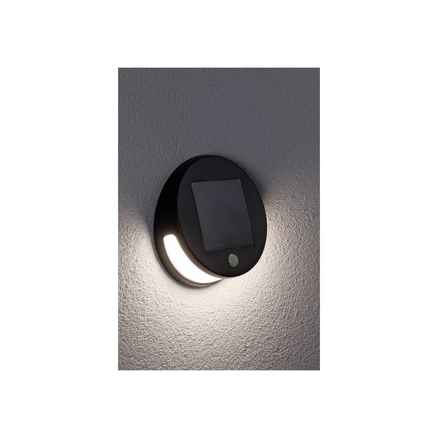Paulmann 94265 - LED/3W IP44 Venkovní solární svítidlo se senzorem HELENA 3,7V 1800 mAh