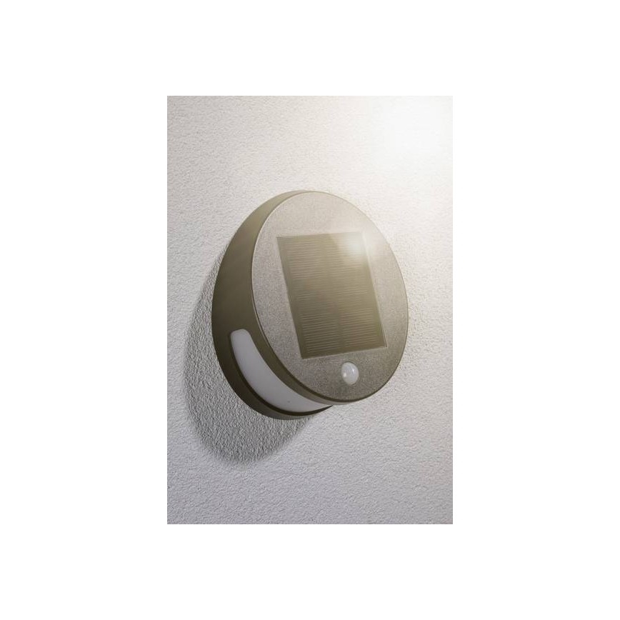 Paulmann 94265 - LED/3W IP44 Venkovní solární svítidlo se senzorem HELENA 3,7V 1800 mAh