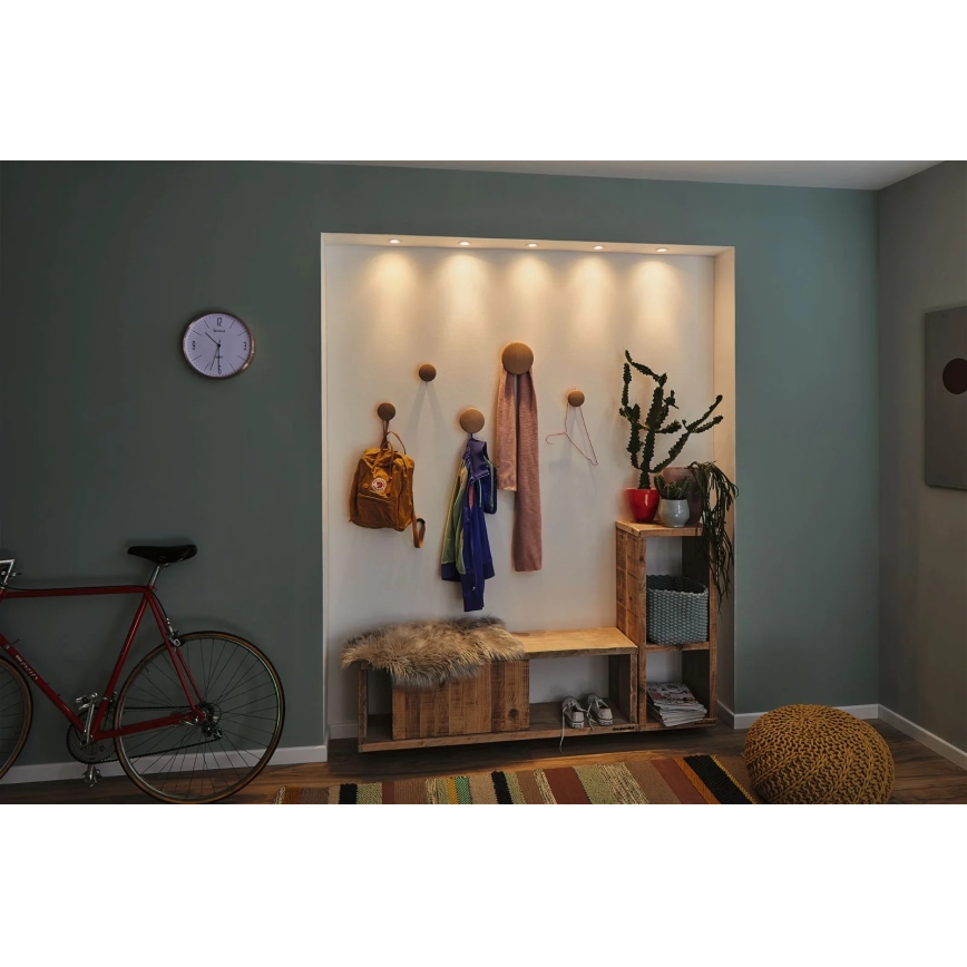Paulmann 94292 - LED/4W IP23 Koupelnové podhledové svítidlo COIN 230V