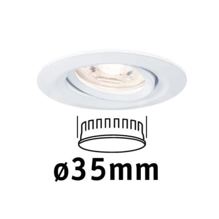 Paulmann 94292 - LED/4W IP23 Koupelnové podhledové svítidlo COIN 230V
