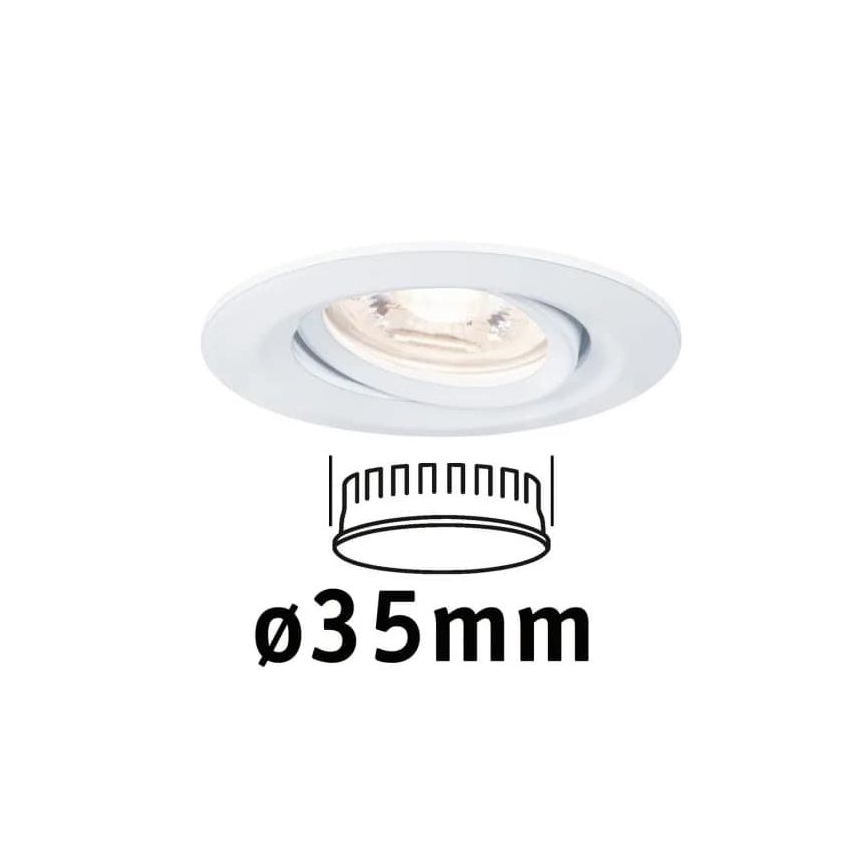 Paulmann 94292 - LED/4W IP23 Koupelnové podhledové svítidlo COIN 230V