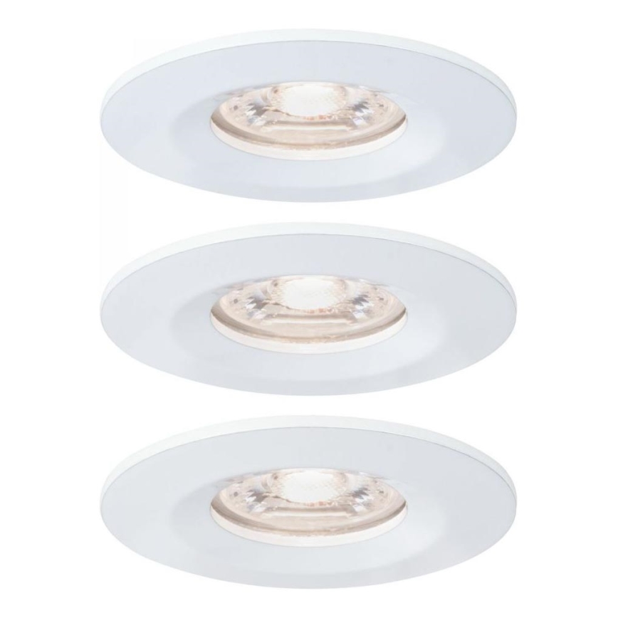 Paulmann 94299 - SADA 3xLED/4W IP44 Koupelnové podhledové svítidlo NOVA 230V