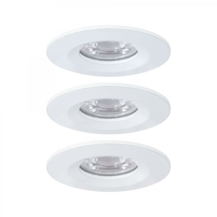 Paulmann 94299 - SADA 3xLED/4W IP44 Koupelnové podhledové svítidlo NOVA 230V