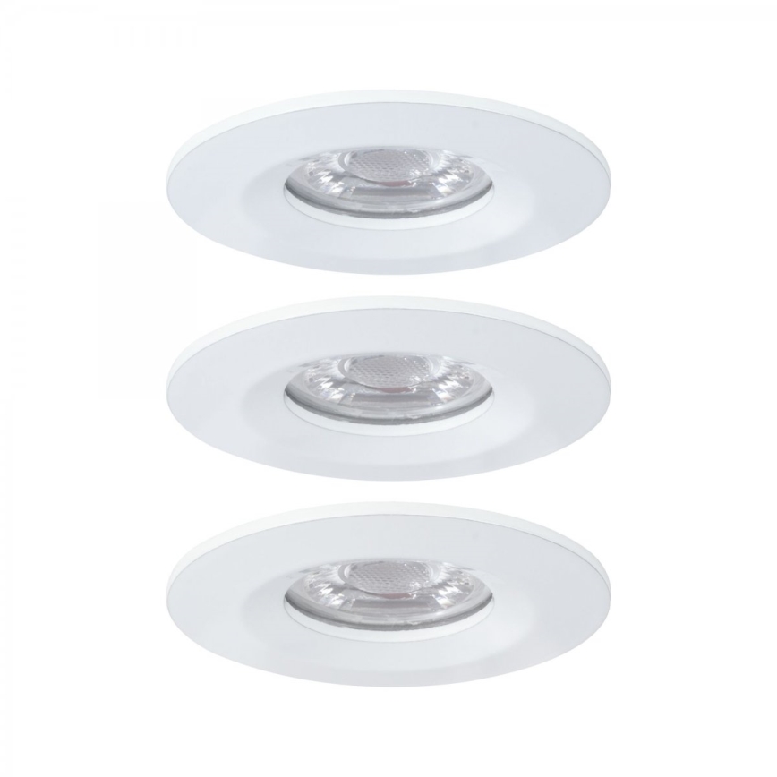 Paulmann 94299 - SADA 3xLED/4W IP44 Koupelnové podhledové svítidlo NOVA 230V