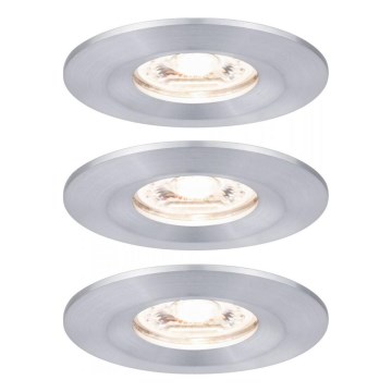Paulmann 94305 - SADA 3xLED/4W IP44 Koupelnové podhledové svítidlo NOVA 230V