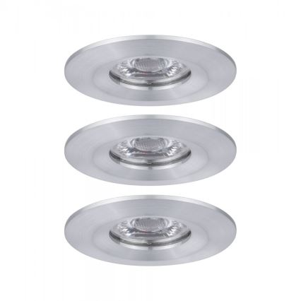 Paulmann 94305 - SADA 3xLED/4W IP44 Koupelnové podhledové svítidlo NOVA 230V