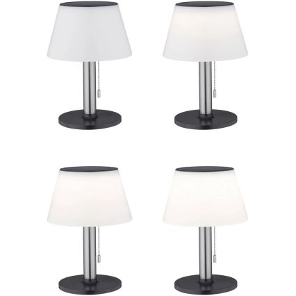 Paulmann 94309 - LED/0,8W IP44 Stmívatelná solární lampa LILLESOL 3,7V 2000 mAh