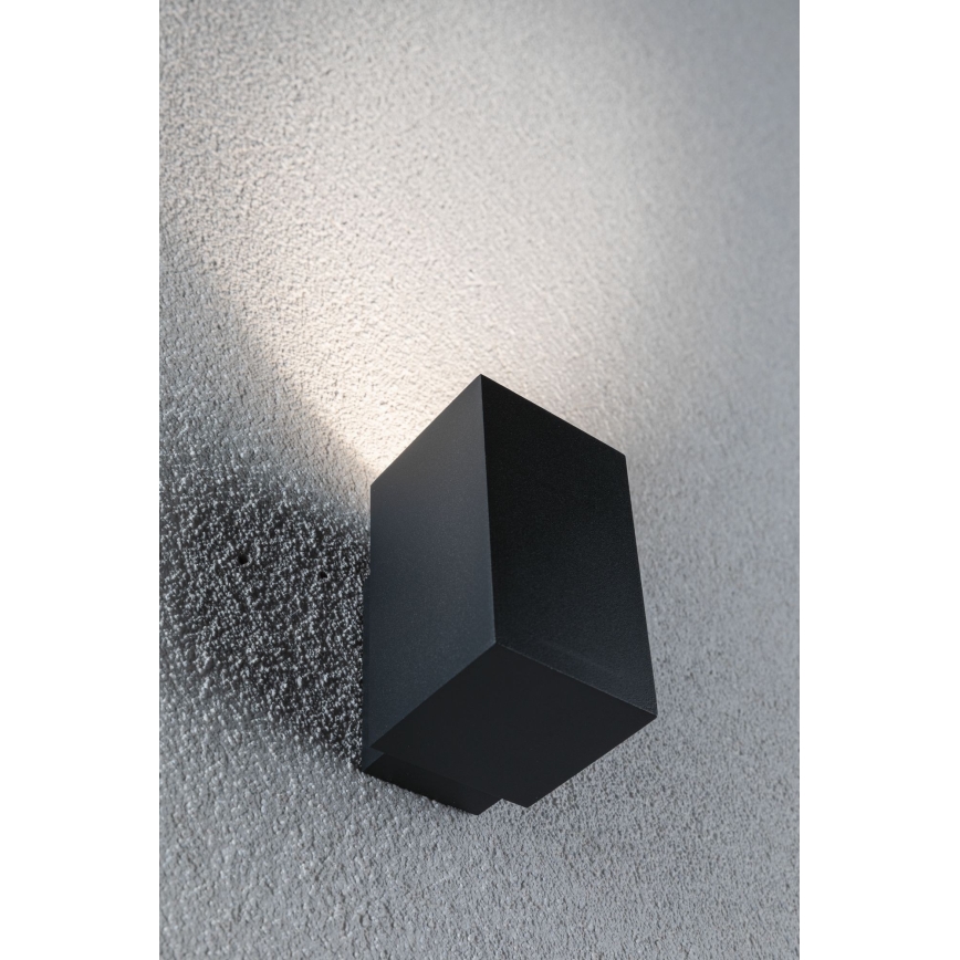 Paulmann 94327 - LED/3,8W IP44 Venkovní nástěnné svítidlo FLAME 230V antracit
