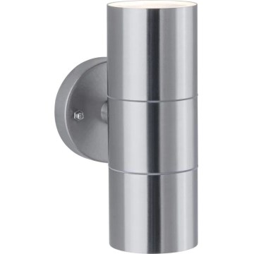 Paulmann 94331 - 2xGU10/10W IP44 Venkovní nástěnné svítidlo FLAME 230V