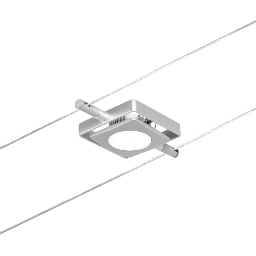 Paulmann 94420 - SADA 5xLED/4,5W Kompletní lankový systém MAC 230V matný chrom