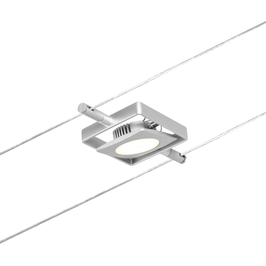 Paulmann 94420 - SADA 5xLED/4,5W Kompletní lankový systém MAC 230V matný chrom