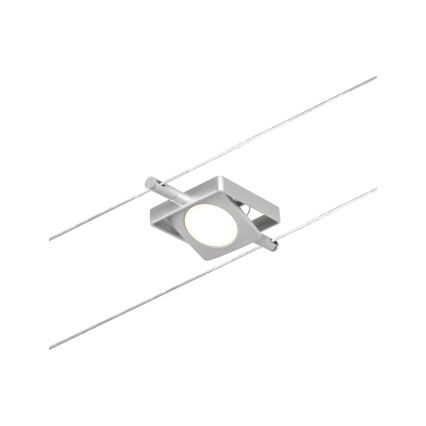 Paulmann 94420 - SADA 5xLED/4,5W Kompletní lankový systém MAC 230V matný chrom