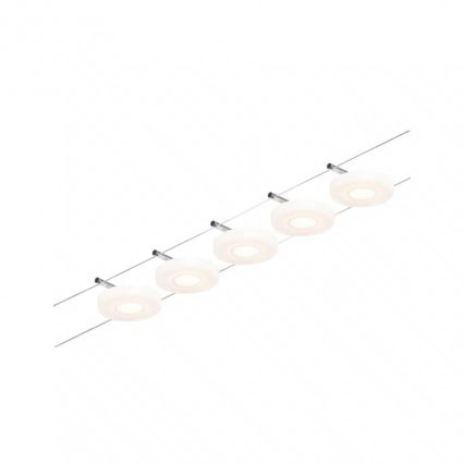 Paulmann 94426 - SADA 5xLED/4,5W Bodové svítidlo do lankového systému MAC 230V