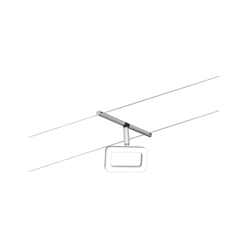 Paulmann 94481 - SADA 5xLED/4,8W Kompletní lankový systém FRAME 230V matný chrom