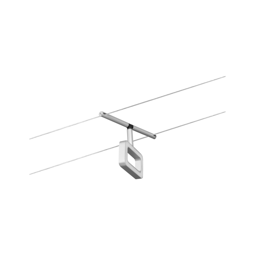 Paulmann 94481 - SADA 5xLED/4,8W Kompletní lankový systém FRAME 230V matný chrom