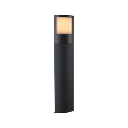 Paulmann 94515 - LED/8,5W IP44 Stmívatelná venkovní lampa se senzorem pohybu a soumraku PADEA 230V antracit