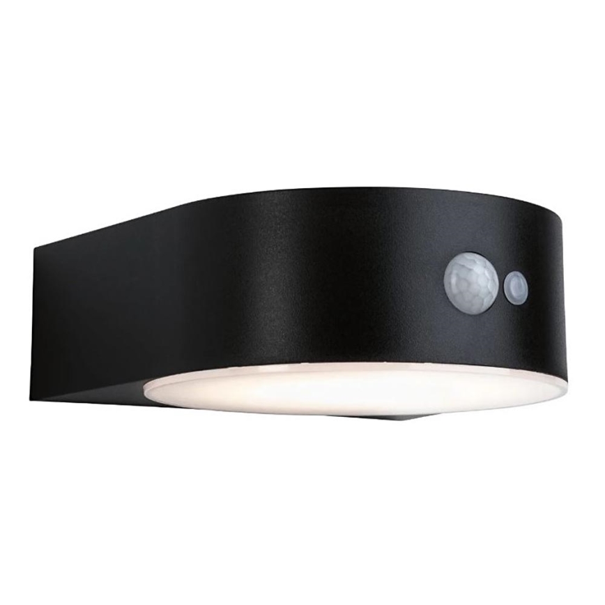 Paulmann 94570 - LED/5,5W IP44 Solární nástěnné svítidlo se senzorem EILEEN 3,7V 2000 mAh