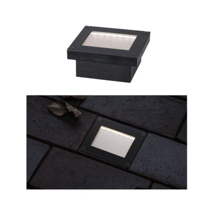 Paulmann 94578 - LED/0,1W IP67 Solární zápustné svítidlo DOMENIC 1,2V 1500 mAh