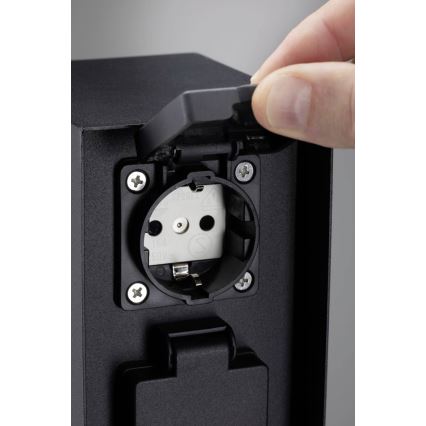 Paulmann 94657 - Venkovní zásuvkový sloupek RIO 2Z SCHUKO 230V IP44