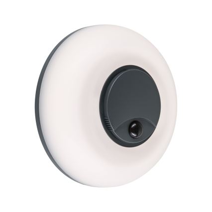 Paulmann 94956 - LED/20,5W IP65 Stmívatelné venkovní nástěnné svítidlo se senzorem pohybu a soumraku AUREVA 230V 2200/3000/4000K antracit