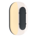 Paulmann 94957 - LED/18,5W IP65 Stmívatelné venkovní nástěnné svítidlo ELUNOR 230V 2200/3000/4000K antracit