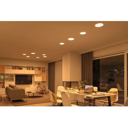 Paulmann 95386 - LED/15W IP44 Stmívatelné koupelnové podhledové svítidlo SMART VELUNA 230V