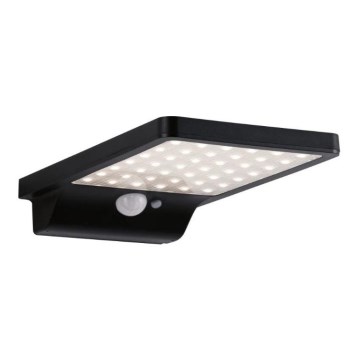 Paulmann 95393 - LED/4W IP44 Stmívatelné solární nástěnné svítidlo se senzorem SOLVEIG 3,7V 2000 mAh
