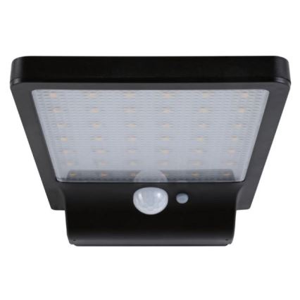 Paulmann 95393 - LED/4W IP44 Stmívatelné solární nástěnné svítidlo se senzorem SOLVEIG 3,7V 2000 mAh