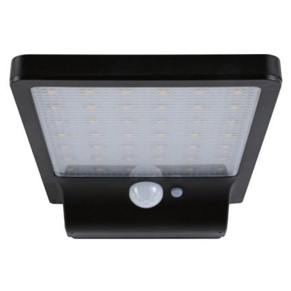 Paulmann 95393 - LED/4W IP44 Stmívatelné solární nástěnné svítidlo se senzorem SOLVEIG 3,7V