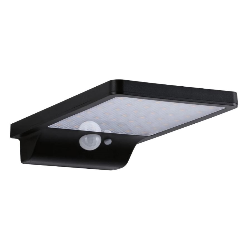 Paulmann 95393 - LED/4W IP44 Stmívatelné solární nástěnné svítidlo se senzorem SOLVEIG 3,7V 2000 mAh