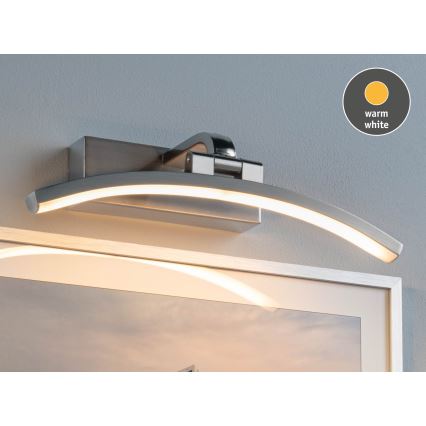 Paulmann 95556 - LED/6W Obrazové svítidlo BENTO 230V 30 cm matný chrom