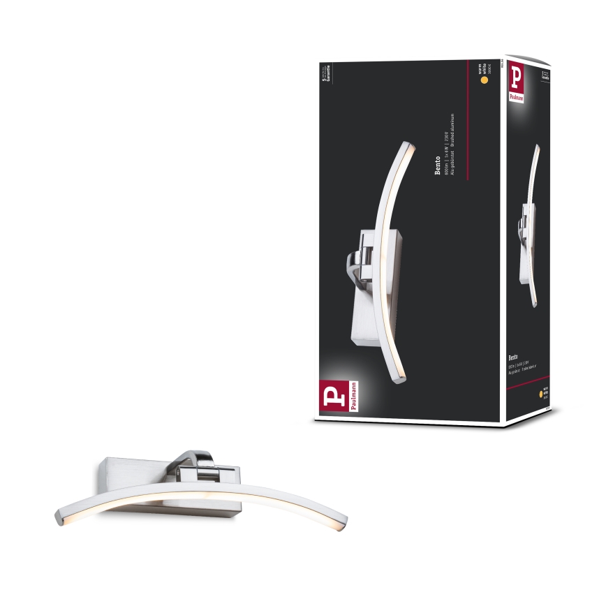 Paulmann 95556 - LED/6W Obrazové svítidlo BENTO 230V 30 cm matný chrom