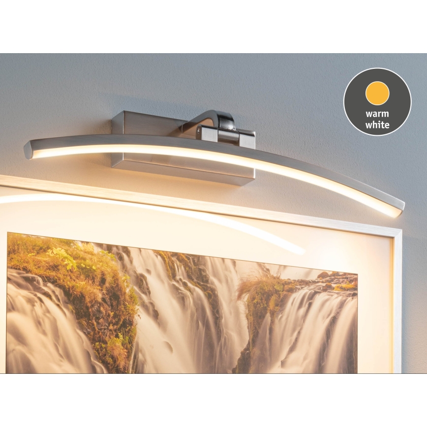 Paulmann 95557 - LED/8,5W Obrazové svítidlo BENTO 230V 40 cm matný chrom