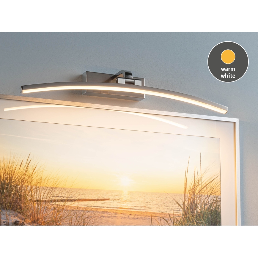 Paulmann 95558 - LED/10W Obrazové svítidlo BENTO 230V 50 cm matný chrom