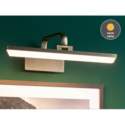 Paulmann 95569 - LED/9,5W Obrazové svítidlo RENAN 230V 40 cm mosaz