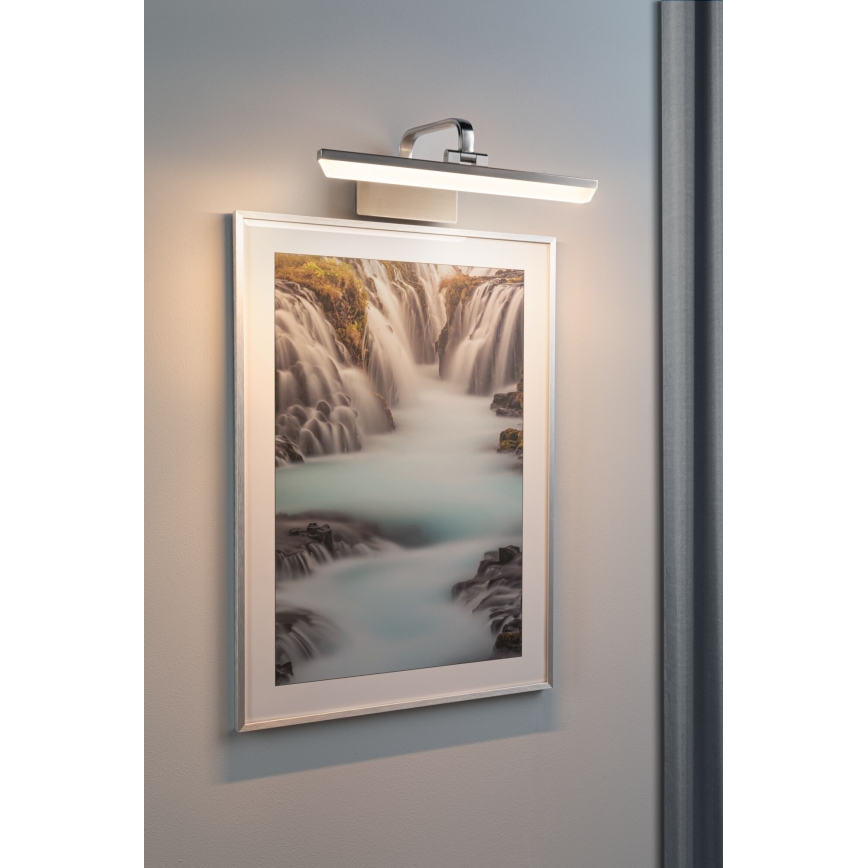Paulmann 95572 - LED/9,5W Obrazové svítidlo RENAN 230V 40 cm matný chrom