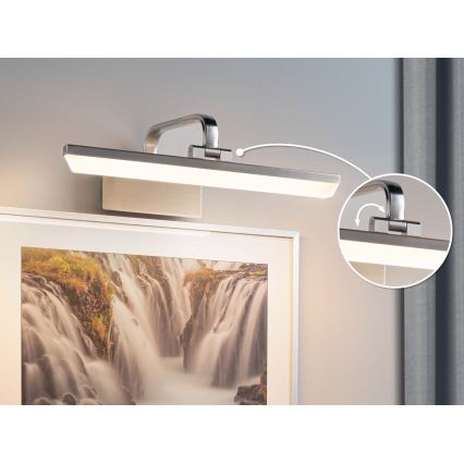 Paulmann 95572 - LED/9,5W Obrazové svítidlo RENAN 230V 40 cm matný chrom