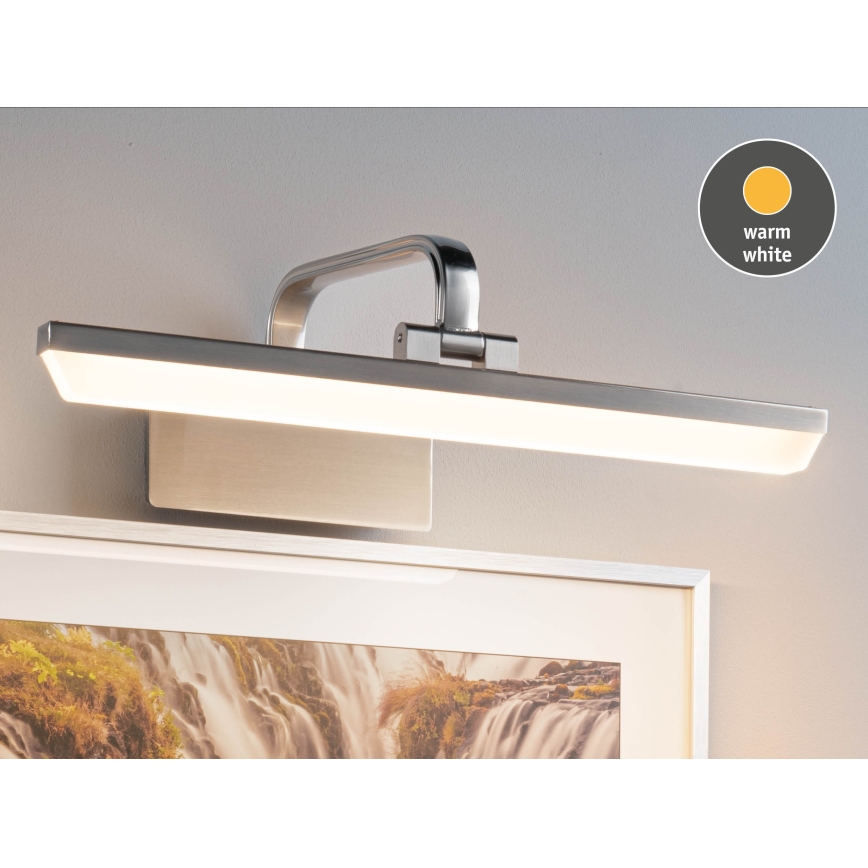 Paulmann 95572 - LED/9,5W Obrazové svítidlo RENAN 230V 40 cm matný chrom