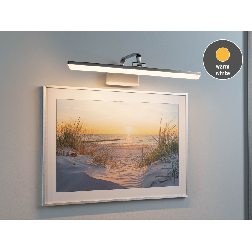 Paulmann 95573 - LED/11W Obrazové svítidlo RENAN 230V 60 cm matný chrom