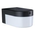 Paulmann 95747 - LED/2,3W IP44 Solární nástěnné svítidlo se senzorem CALYNE 3,7/230V 4000 mAh černá