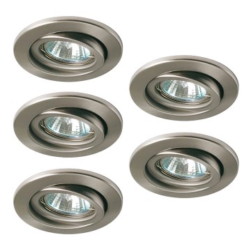 Paulmann - Nice Price 3045 - SADA 5x Podhledové svítidlo 5xGU5,3/20W/230V/12V Paulmann - Nice Price 3045 - SADA 5x Podhledové svítidlo 5xGU5,3/20W/230V/12V