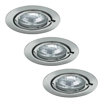 Paulmann - Nice Price 3361 - SADA 3x Podhledové svítidlo BASIC 3xG4/20W/230V/12V Paulmann - Nice Price 3361 - SADA 3x Podhledové svítidlo BASIC 3xG4/20W/230V/12V