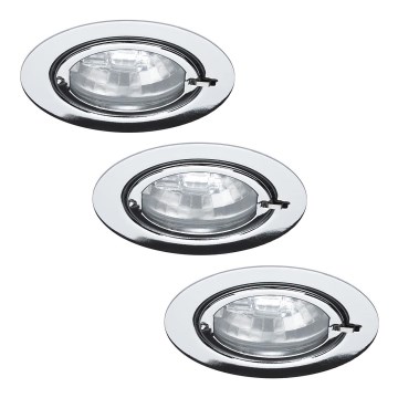 Paulmann - Nice Price 3362 - SADA 3x Podhledové svítidlo BASIC 3xG4/20W/230V/12V Paulmann - Nice Price 3362 - SADA 3x Podhledové svítidlo BASIC 3xG4/20W/230V/12V